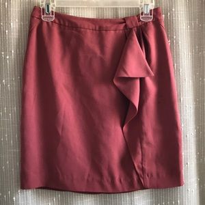 H&M Terra Cotta Pencil Skirt